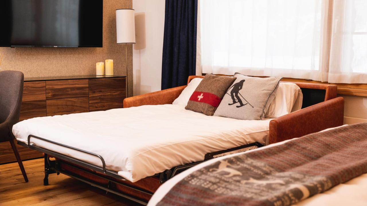 Wunderstay Alpine 16 Chic Studio Central Location Klosters-Serneus Extérieur photo