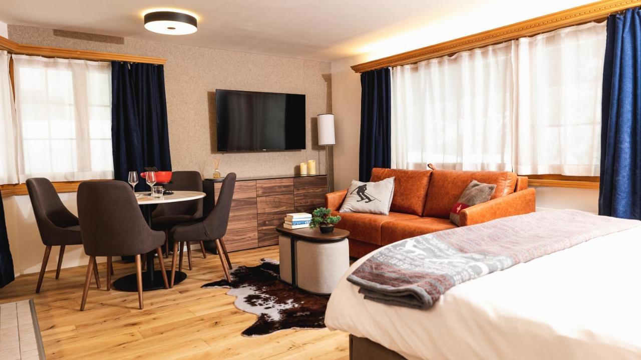 Wunderstay Alpine 16 Chic Studio Central Location Klosters-Serneus Extérieur photo