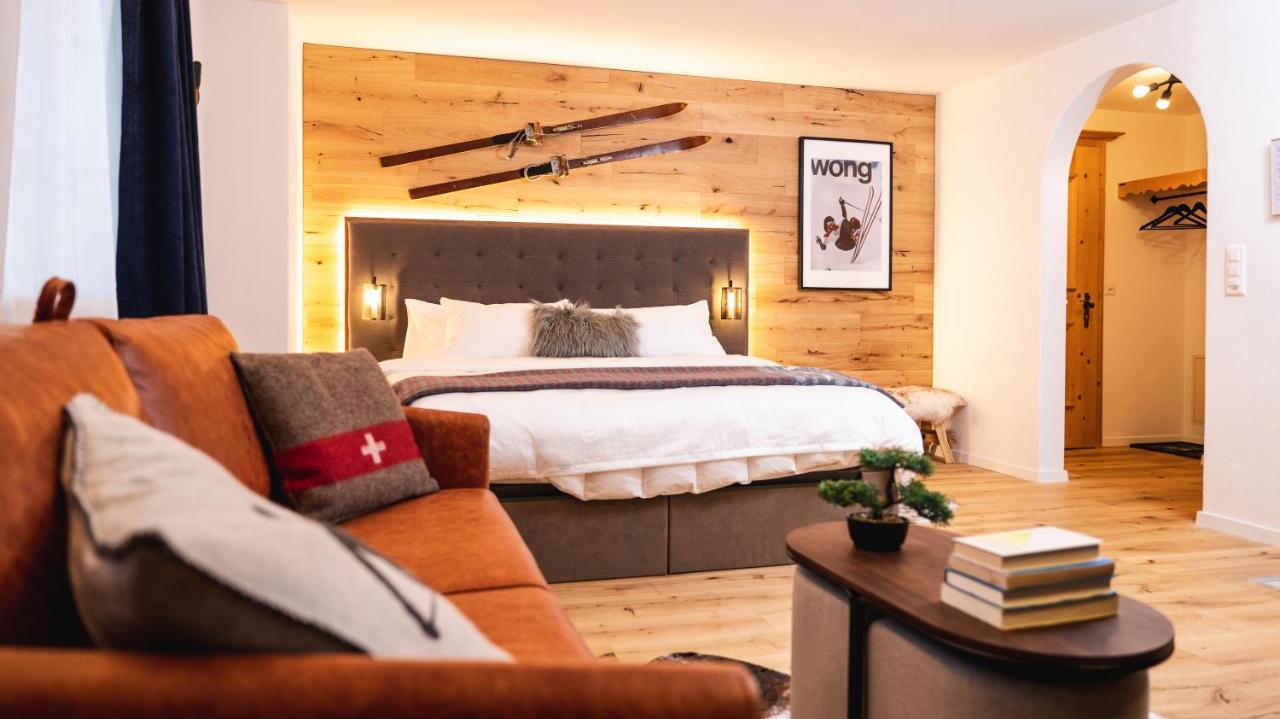 Wunderstay Alpine 16 Chic Studio Central Location Klosters-Serneus Extérieur photo