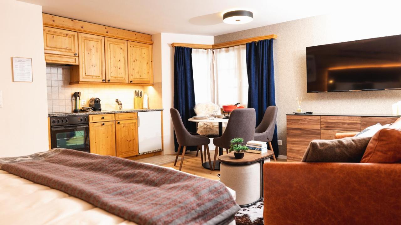 Wunderstay Alpine 16 Chic Studio Central Location Klosters-Serneus Extérieur photo
